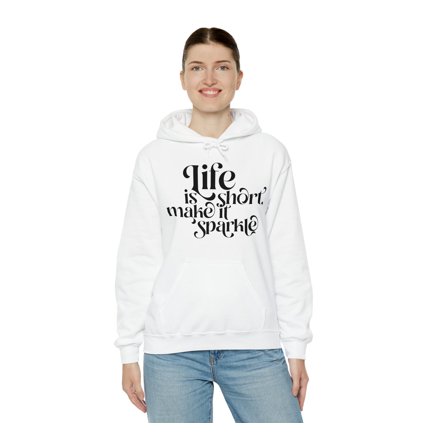 Unisex Hoodie "life is short"