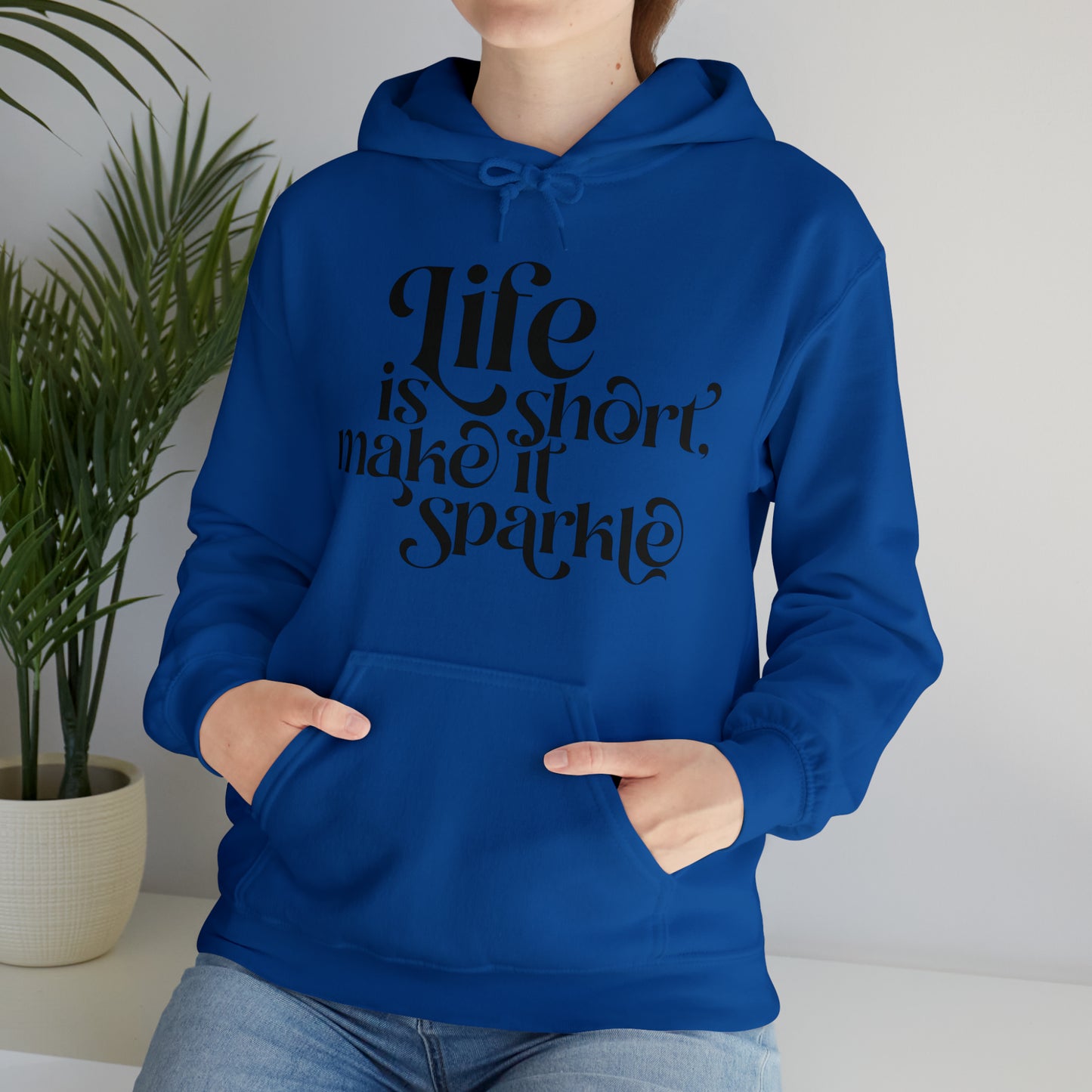 Unisex Hoodie "life is short"