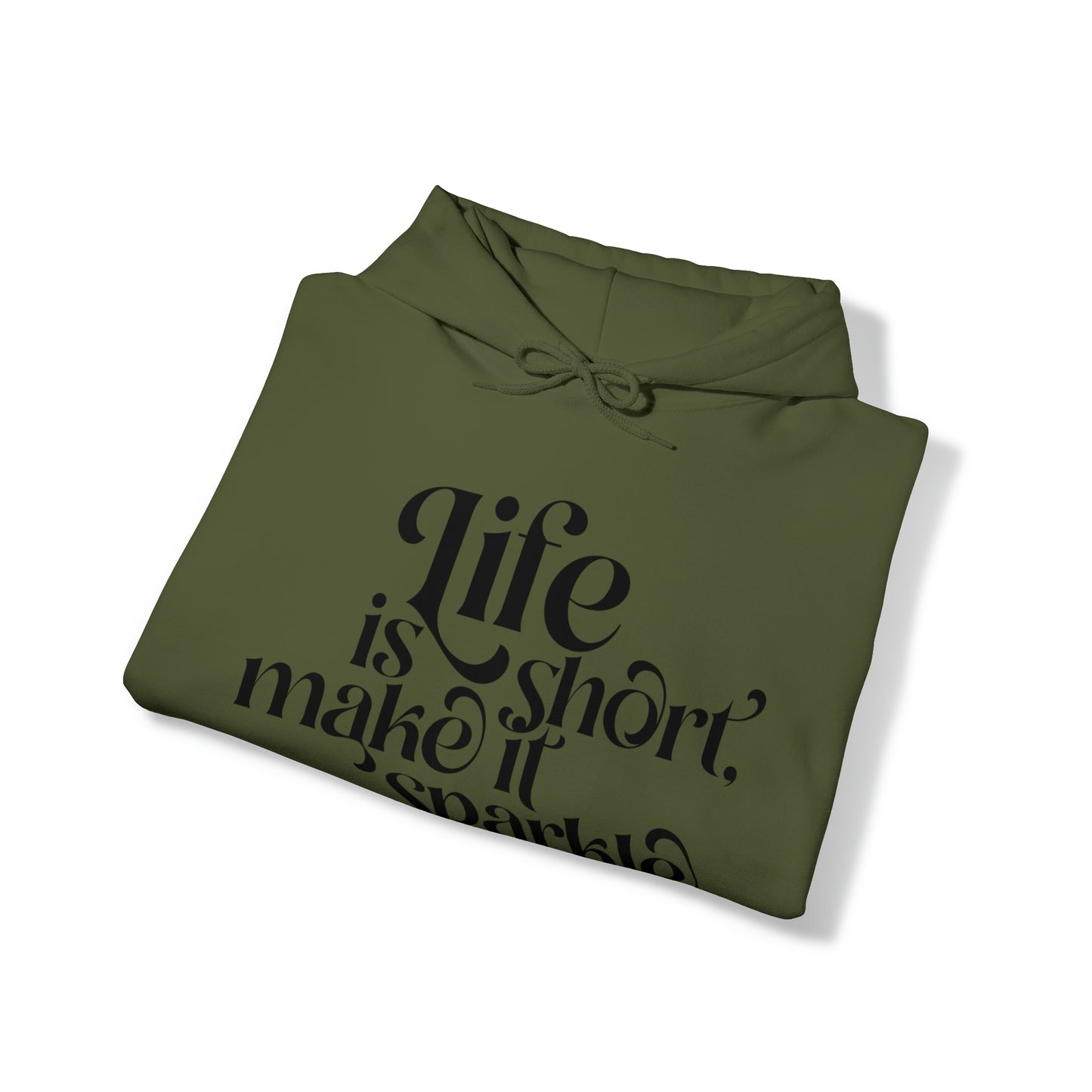Unisex Hoodie "life is short"