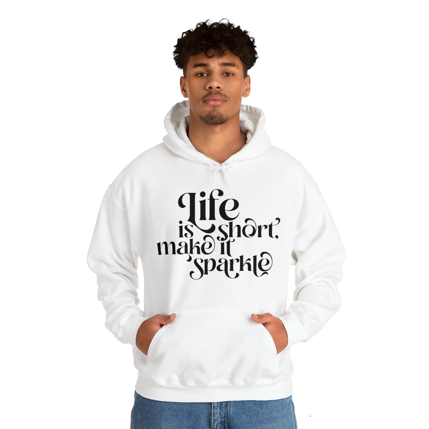Unisex Hoodie "life is short"
