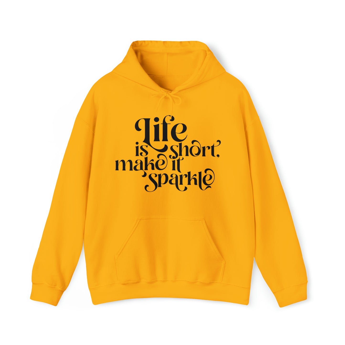 Unisex Hoodie "life is short"
