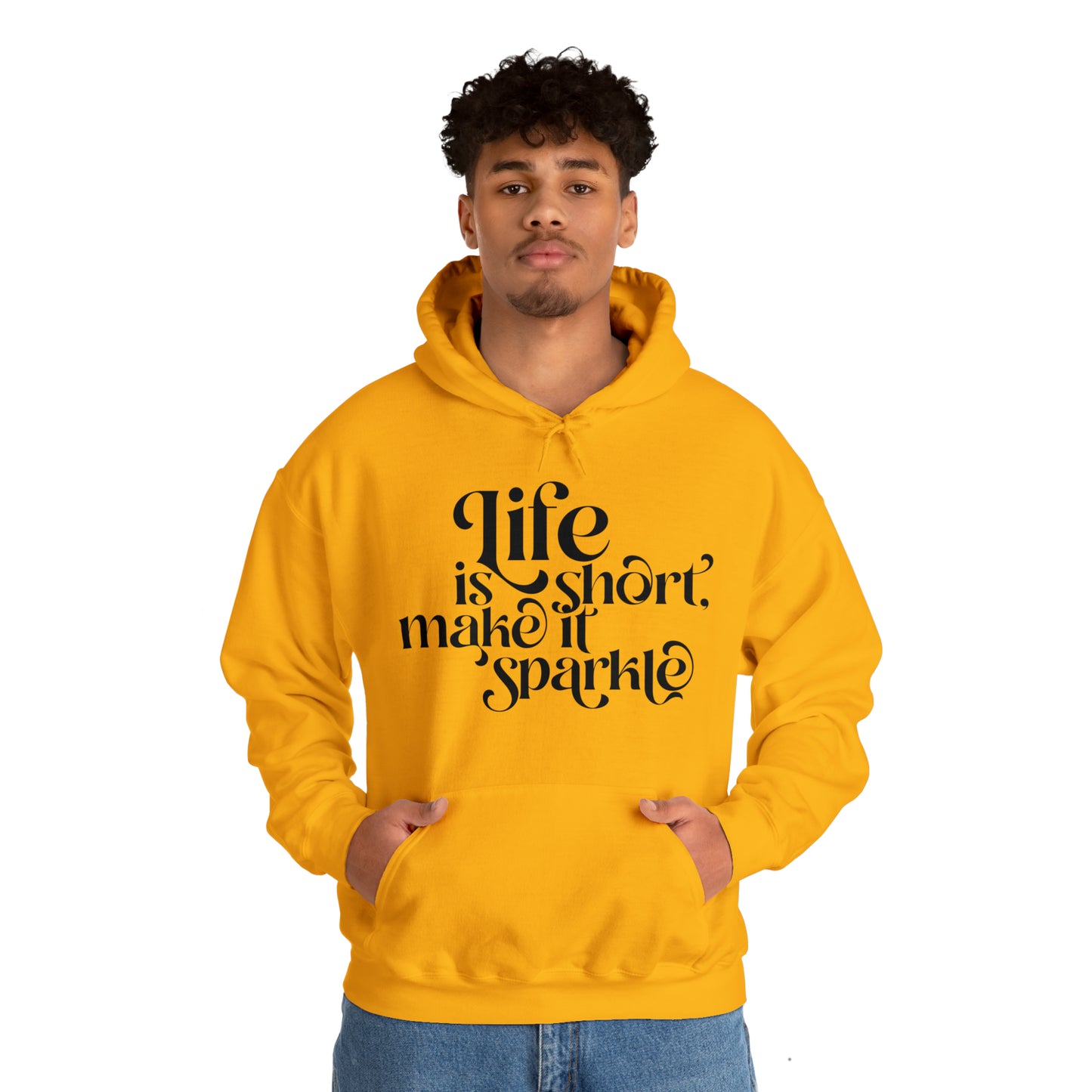 Unisex Hoodie "life is short"