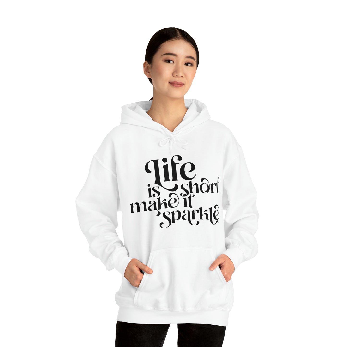 Unisex Hoodie "life is short"