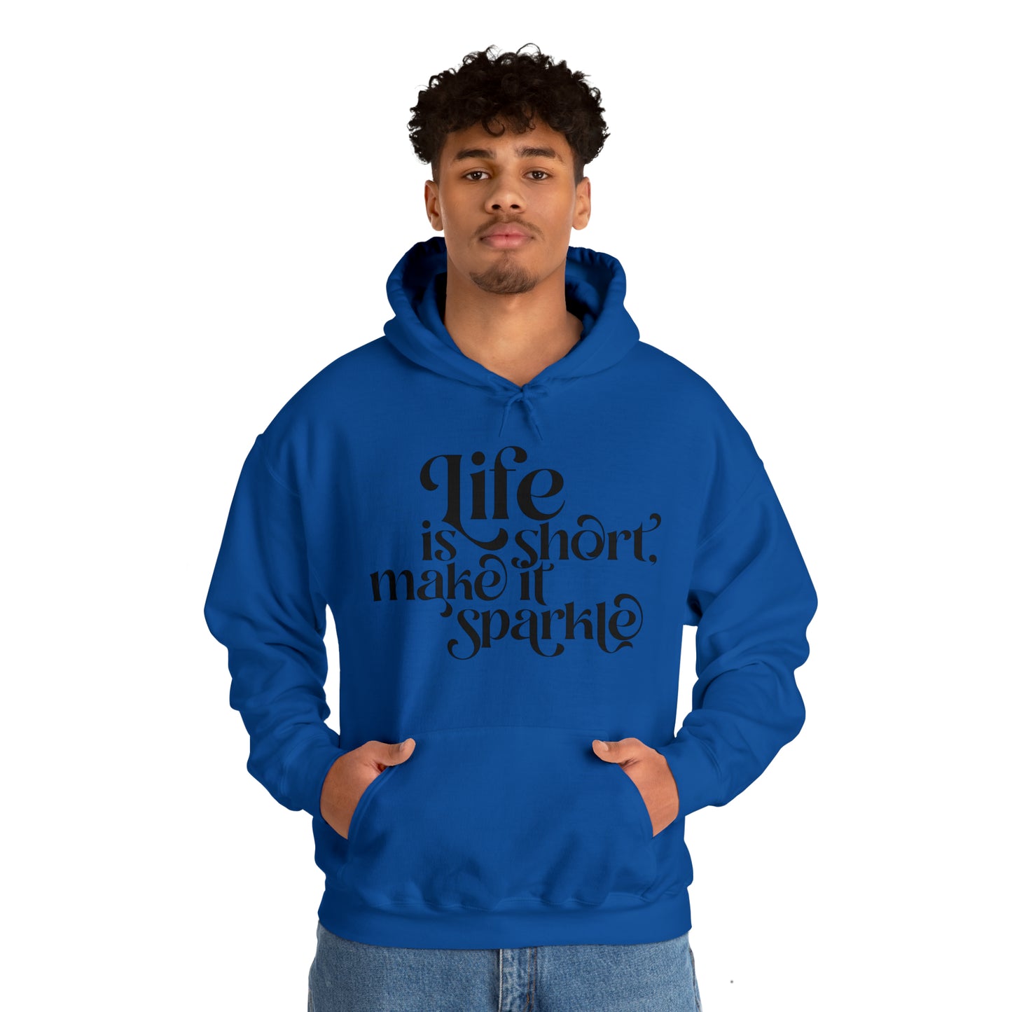 Unisex Hoodie "life is short"