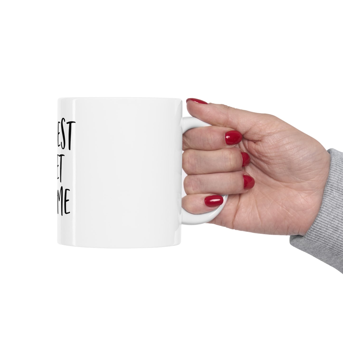 Ceramic Mug 11oz "the best"