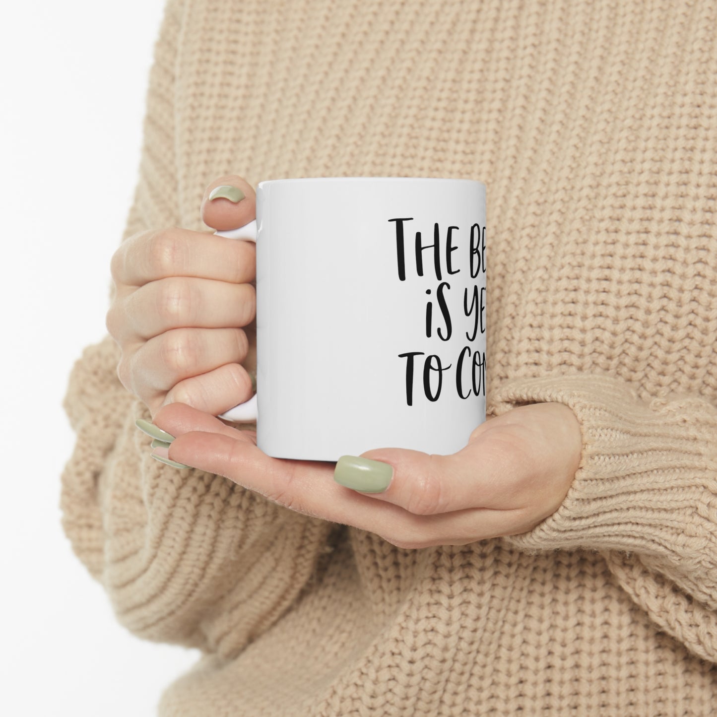 Ceramic Mug 11oz "the best"